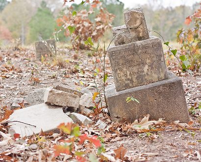 Camden Texas - Camden Cemetery tombstones, Gregg County