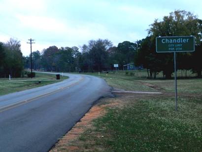 Chandler Tx Road Sign