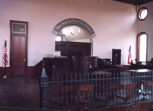 ClarksvilleT x Red River County Courtroom Interior