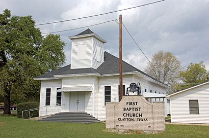 Clayton Texas First Baptist Church