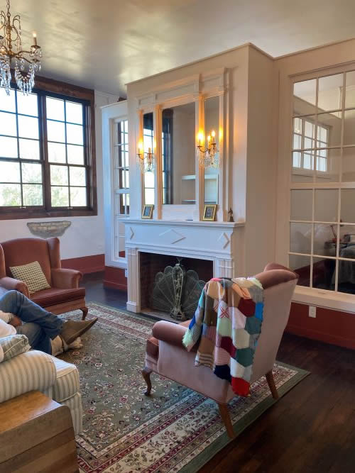 Coke Texas Schoolhouse interior restored 