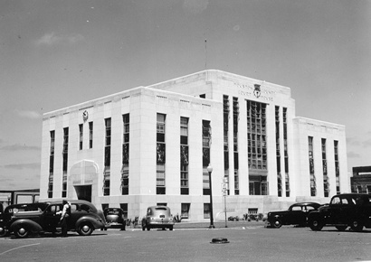 Houston County courthouse, Crockett, Texas