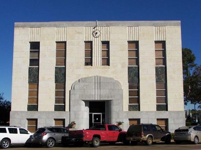 Crockett, TX - Houston County courthouse