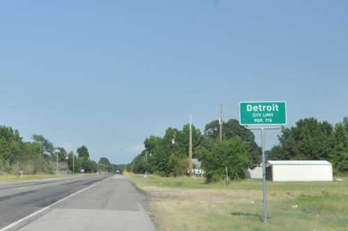 Detroit,  Texas -  City Limit