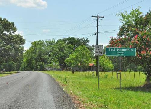 East Mountain TX City Limit 