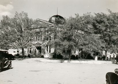 Rains County Courthouse, Emory Texas old photo 