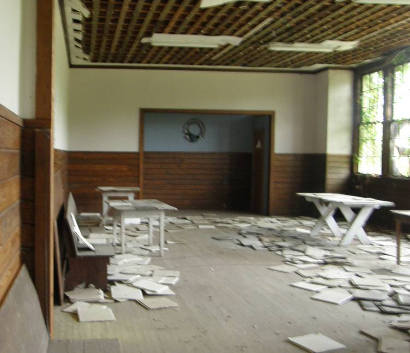 Galloway Tx WPA project School interior