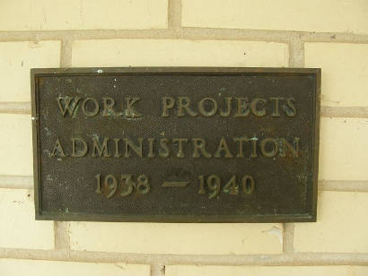 Galloway Tx School, WPA project 