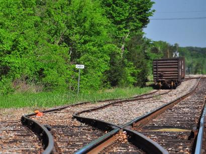 Gary TX Railroad Tracks