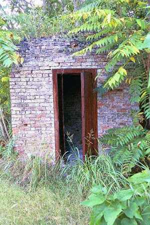 Old bank vault, Golden, Texas