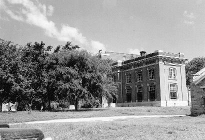 Trinity County Courthouse , Groverton, Texas old photo