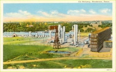 Oil refinery, Henderson, Texas