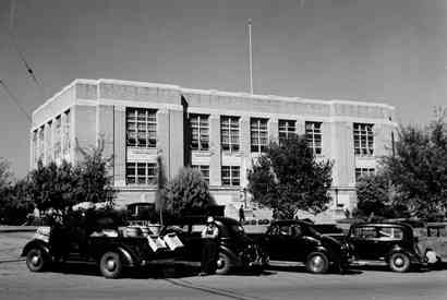 Rusk County courthouse,  Henderson Texas 1939