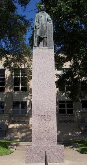 Henderson TX - Thomas Jefferson Rusk Statue