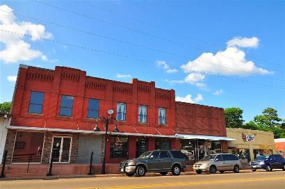 /Hughes SpringsTX main street