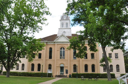 Jasper County Courthouse vintage photo