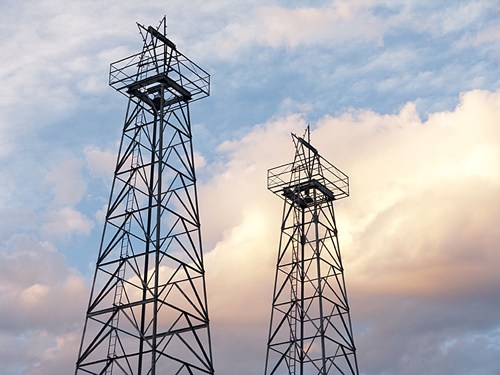 Oil Derricks in Kilgore Texas