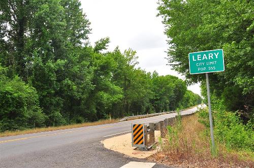 Leary TX - City Limit