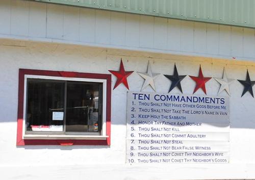 Liberty City TX - Ten Commandments
