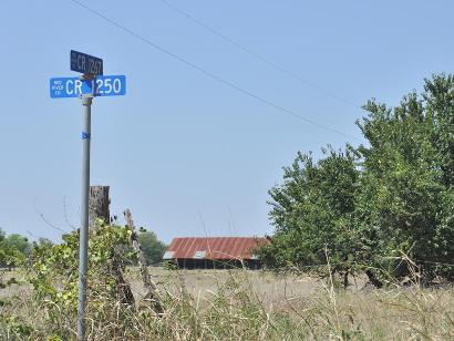 Liberty TX,  Red River County road signs