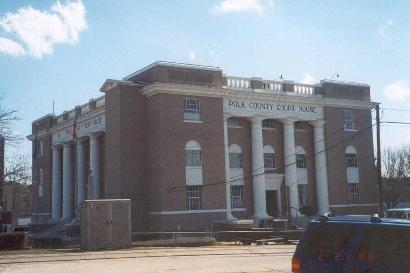  Livingston Texas  - Polk County 1923 courthouse