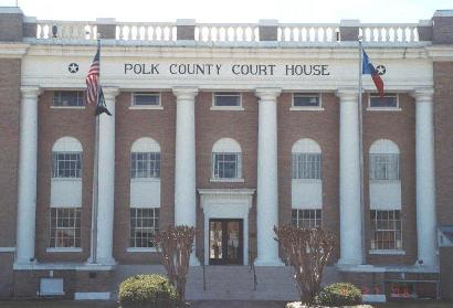  Livingston Texas  - Polk County 1923 courthouse