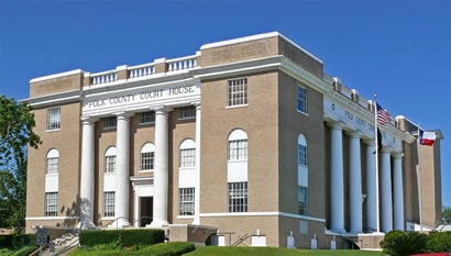 Livingston Texas - Polk County courthouse