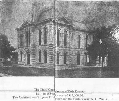  Livingston Texas  - Polk County 1884 courthouse