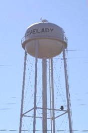 Lovelady Texas new water tower