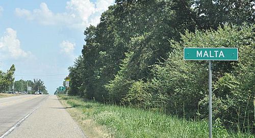 Malta TX-  Highway Sign