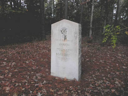 Marion Texas town site Centennial Marker