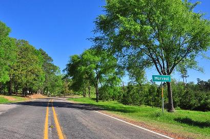 Murvaul TX - Murvaul highway sign