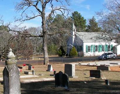 Nacogdoches Texas - Old North Church and Cemetery