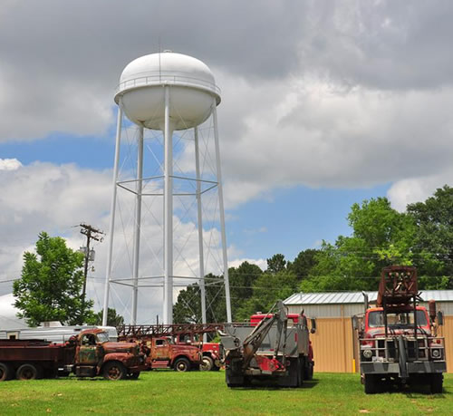 Nash, Texas water tower