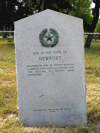 Newport Tx - Centennial Marker