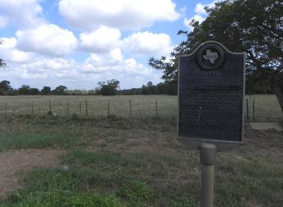 Houston County Tx - Oakland  Texas Marker