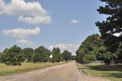 Old Salem Texas - Country Road, Bowie County