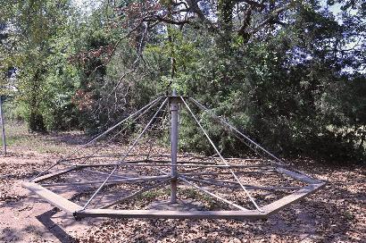 Piney  Texas- School ground, Merry-Go-Round