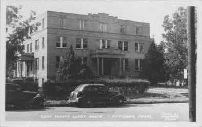 Camp county courthouse old photo, Pittsburg, Texas