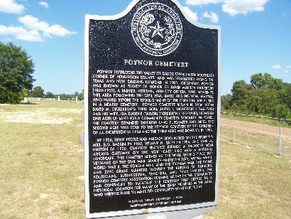 Poynor TX- Poynor Cemetery