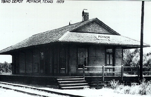 TX - Poynor T&NO Depot 1939