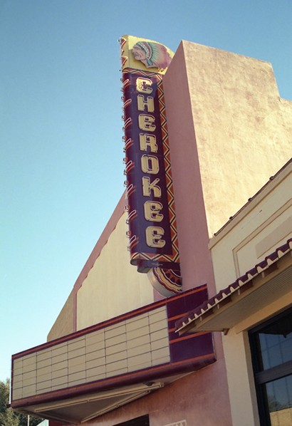 Rusk TX- Cherokee Theatre Neon 