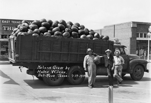 Watermelon in Rusk, Texas 1950