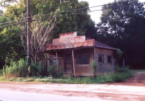 Sacul, Texas old store building