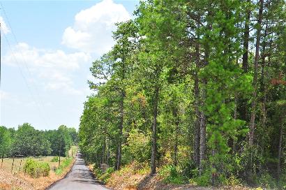 Sand Hill TX - Upshur County country road