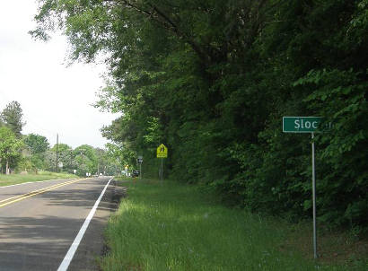 Slocum Tx - Road Sign