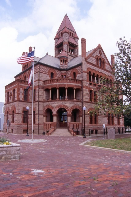 Sulphur Springs, Texas - Hopkins County Courthouse,
