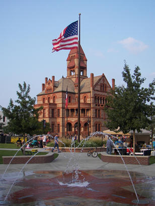 Sulphur Springs, Texas - Hopkins County Courthouse TX