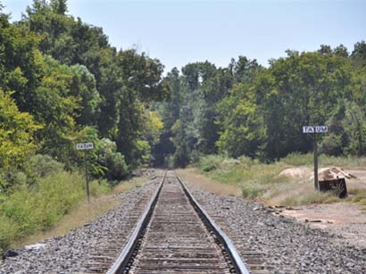 Tatum Texas  - RR Track