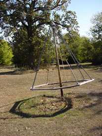 Old merry-go-round, Tennessee Colony, Texas